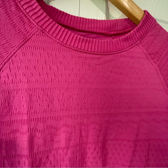 Lululemon restless long sleeve pink size 4 top - Picture 4 of 6